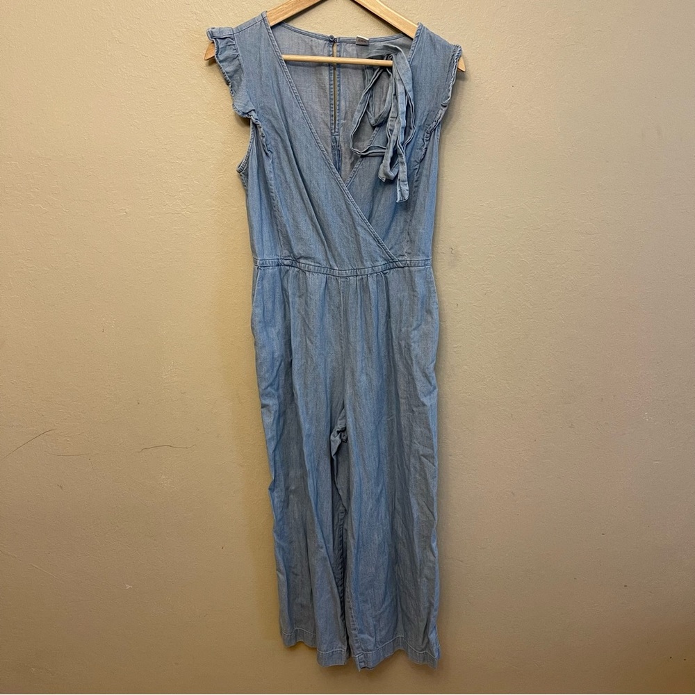 Chambray jumpsuit from old navy